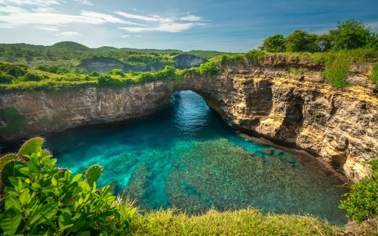 Broken Beach during West Nusa Penida Full Day Tour in Bali